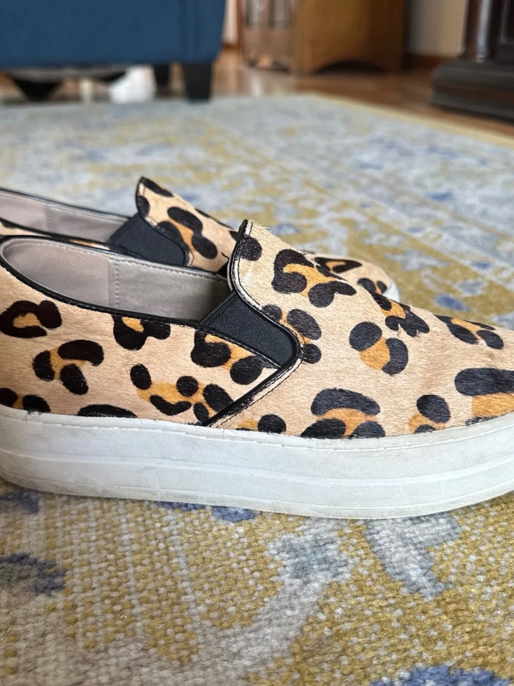 Skechers leopard print
